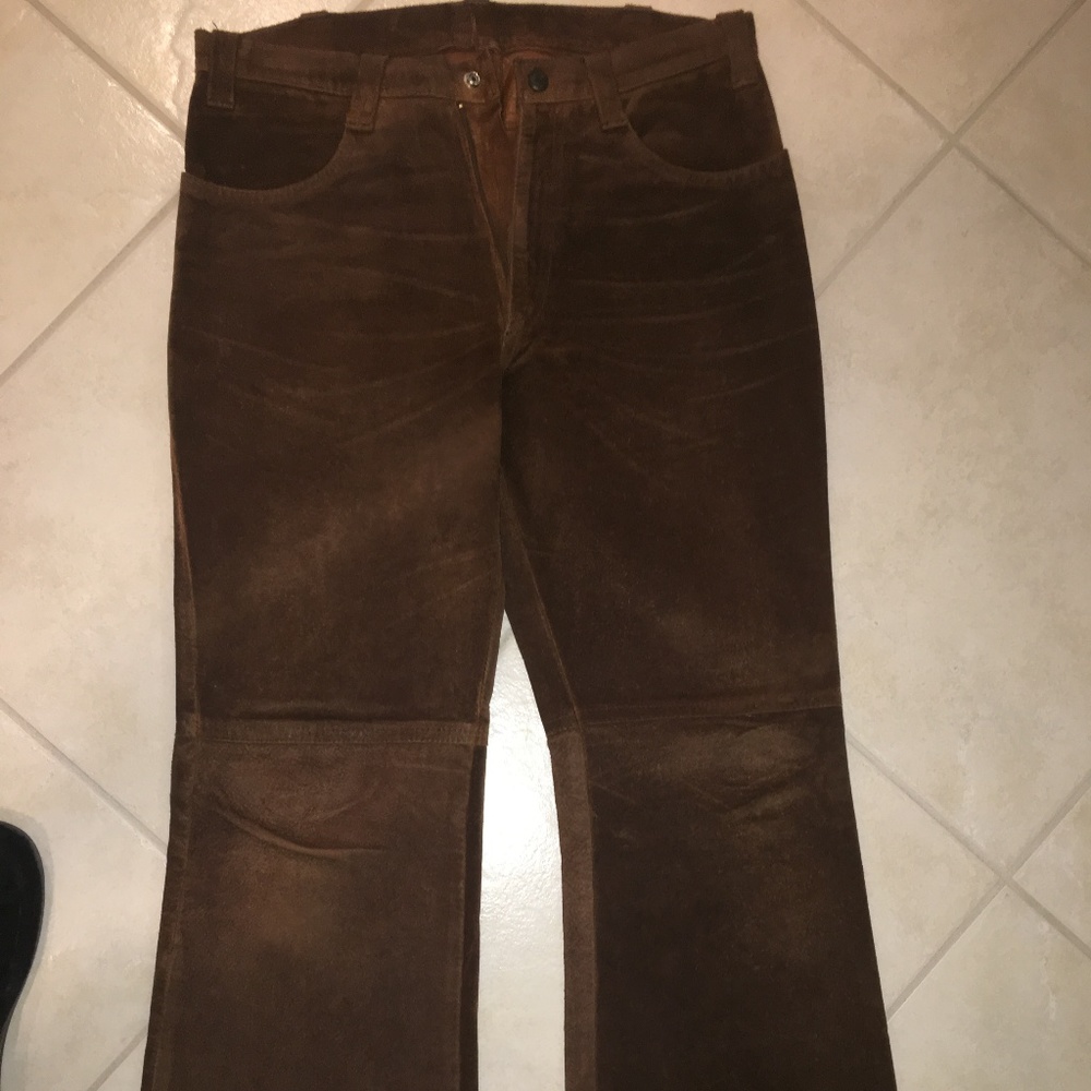 Levi's suede vintage pants